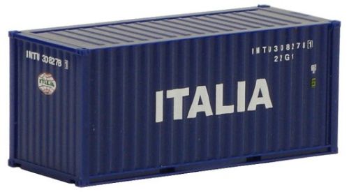 491356-20ft Italia HO Scale Shipping Container