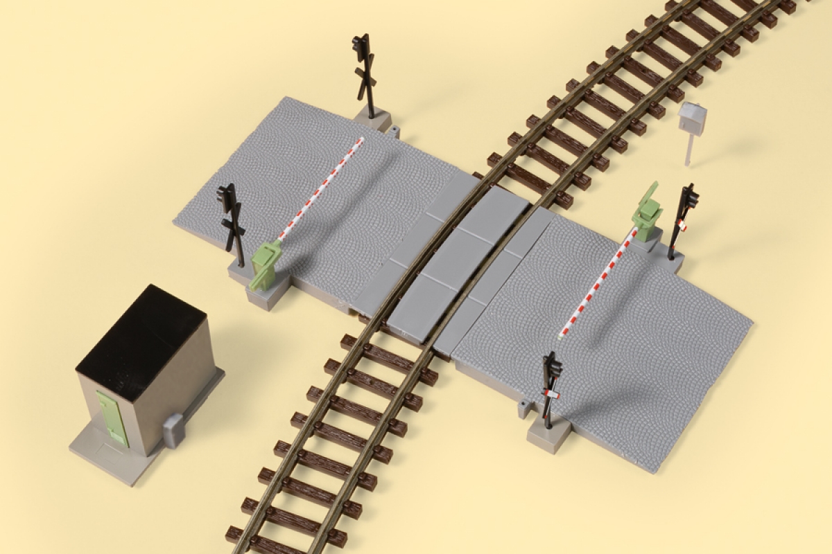 Railroad crossing half barrier Kit Etrains