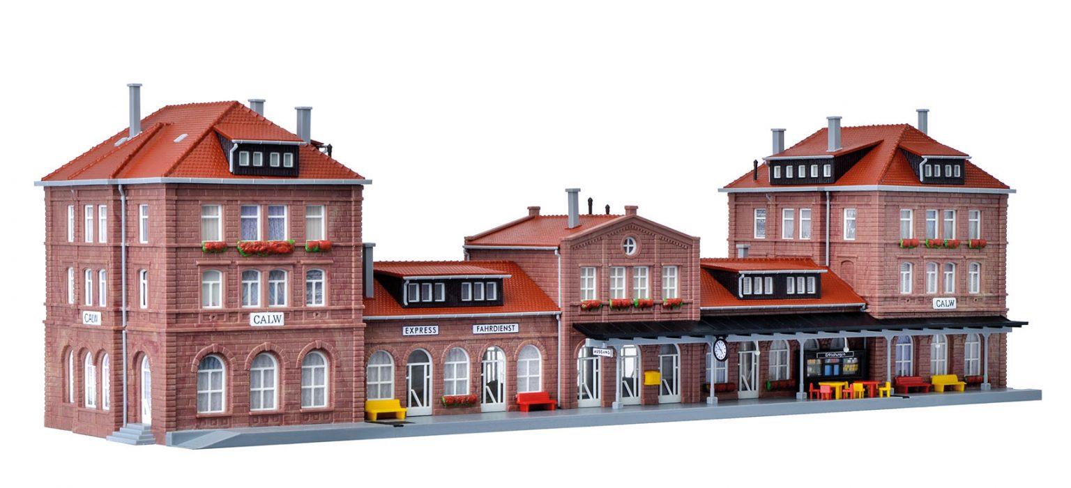 KIBRI 9359 KIT De Construction Gare Oberzell Avec Grue Chelle H0 Ovp 1242460