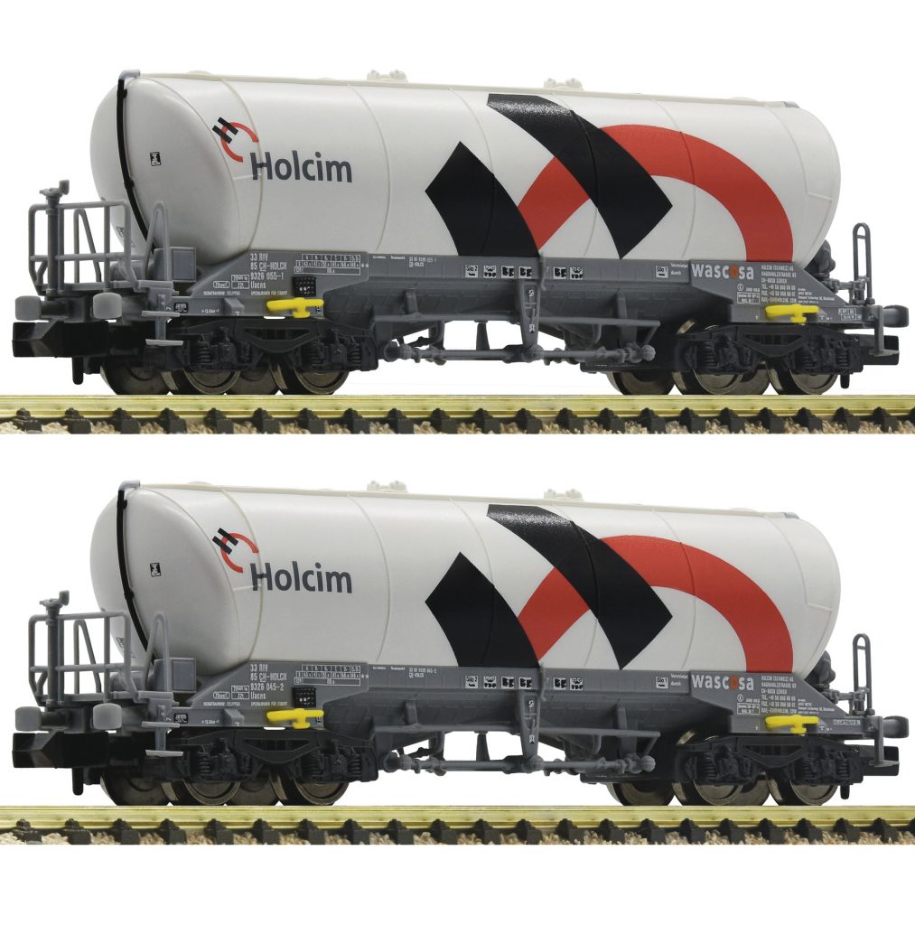 Set 3 Wagons Trémie Holcim Suisse - échelle N - Jagerndorfer Jc 66303 Neuf
