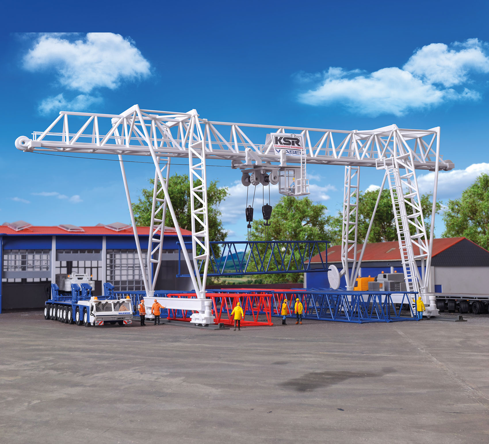 H0 Gantry crane WASEL Kit Etrains