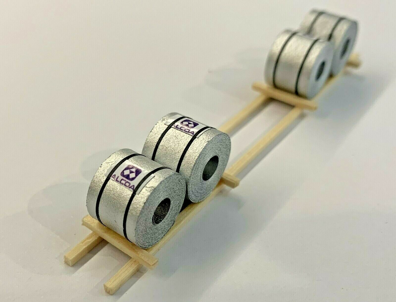 Aluminium Coils on Gluts ALCOA Etrains