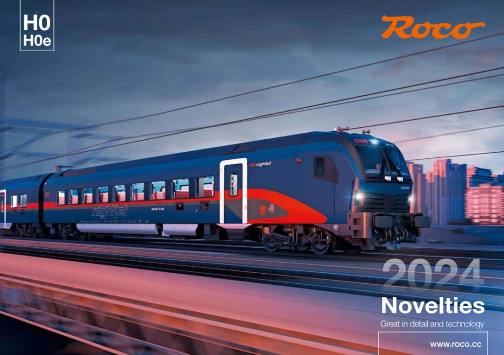 ROCO 2024 Novelties Catalogue 221 pages Etrains