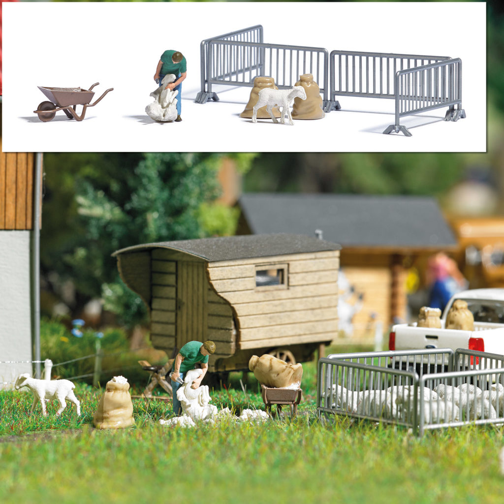 Model Railway Farm Animals Model Train Animals eTrains