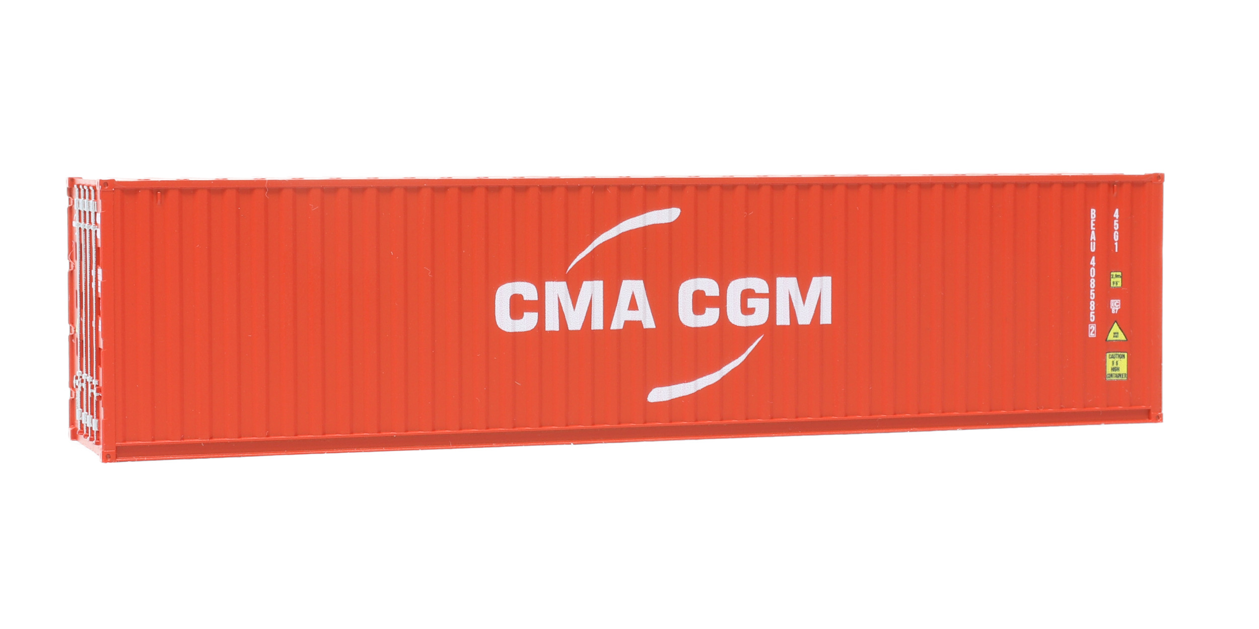 40' Container - CMA CGM - Red - E-trains