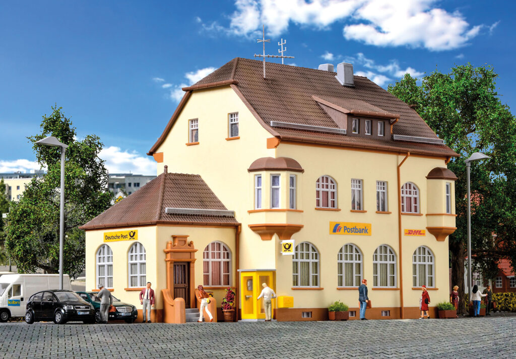H0 Post office in Munderkingen Kit Etrains