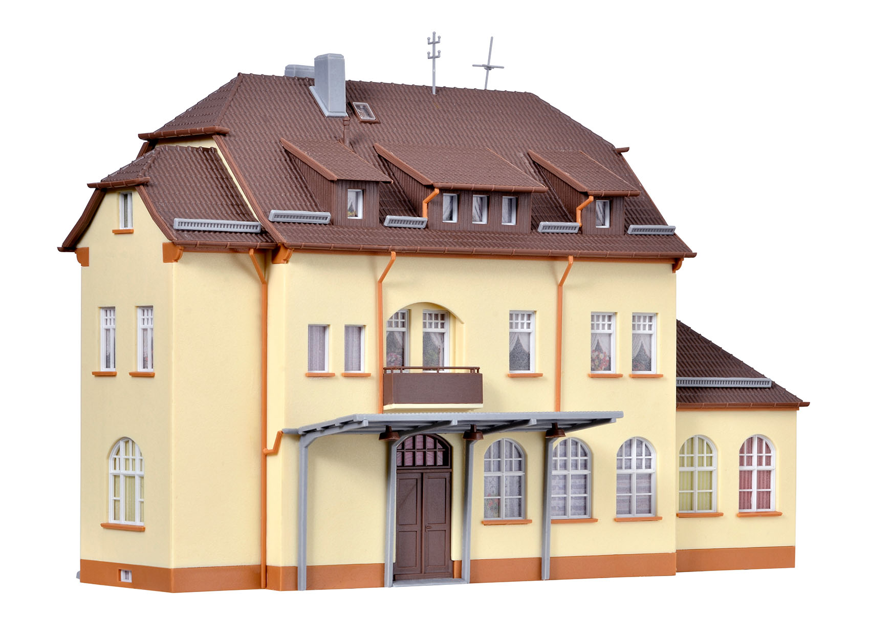 H0 Post office in Munderkingen Kit Etrains