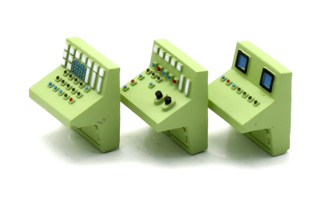 Control panel 3piece Finished model Etrains