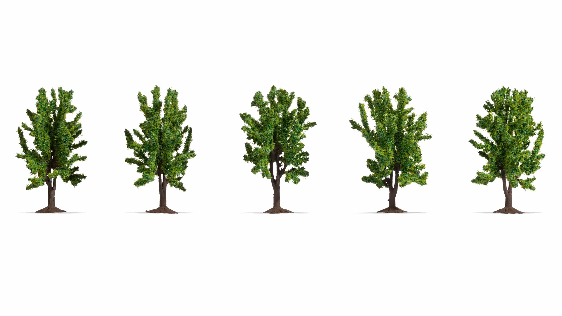 Deciduous trees, 5Pc - E-trains