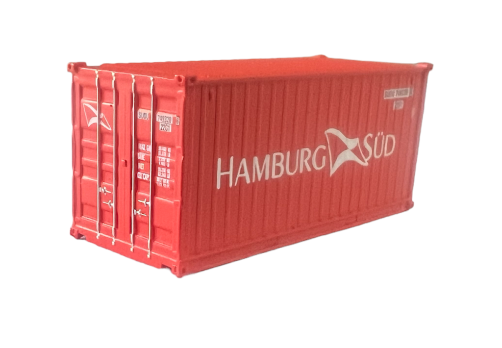 20' Shipping Container HAMBURG SUD Etrains