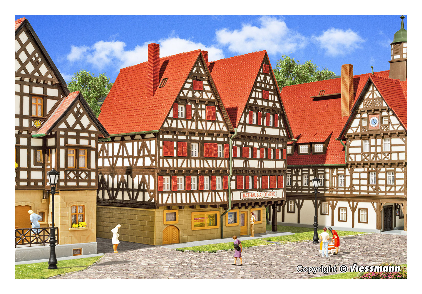 Halftimbered house in Bad Urach Kit Etrains