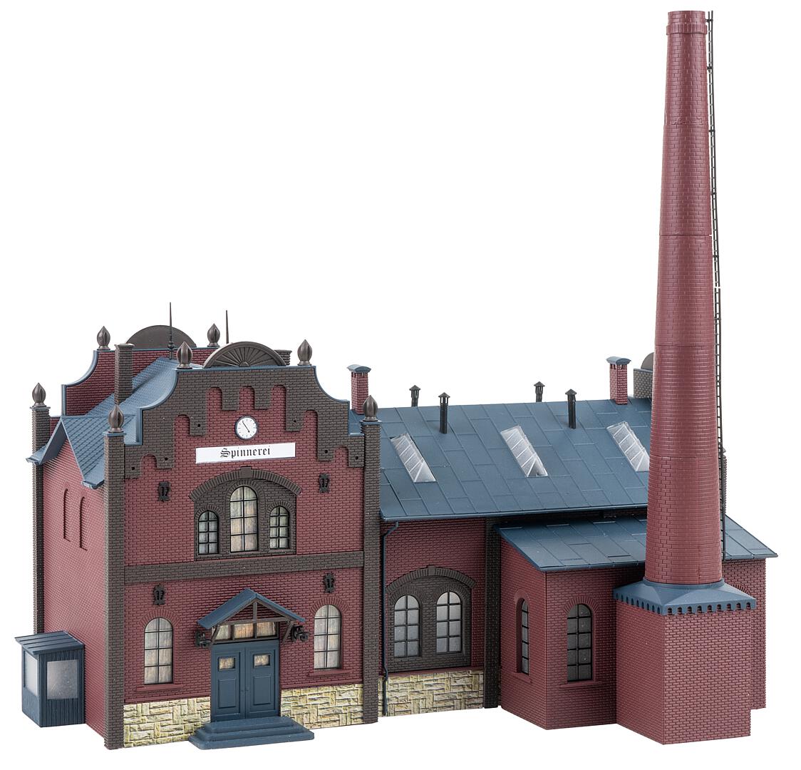 Factory with chimney - Kit - E-trains